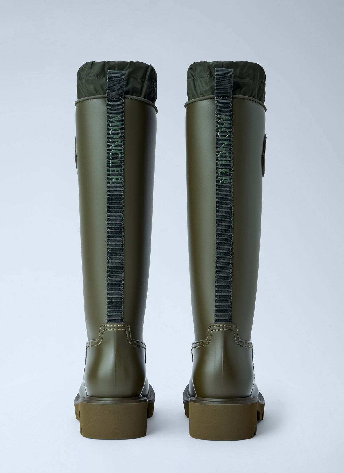 Moncler Women Kickstream High Rain Boots