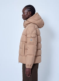 Moncler Women Maya 70 Hooded Short Down Jacket