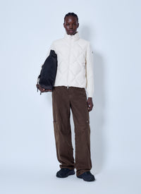 Moncler Moncler Women Wool & Cashmere Padded Zip-Up Cardigan