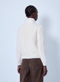 Moncler Moncler Women Wool & Cashmere Padded Zip-Up Cardigan