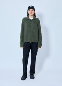 Moncler Moncler Women Zipped Knit Sweater