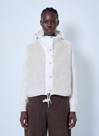 Moncler Moncler Women Wool & Cashmere Blend Padded Zip-Up Cardigan