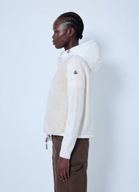 Moncler Moncler Women Wool & Cashmere Blend Padded Zip-Up Cardigan