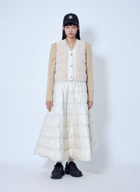 Moncler Women Fluffy Teddy Padded Gilet