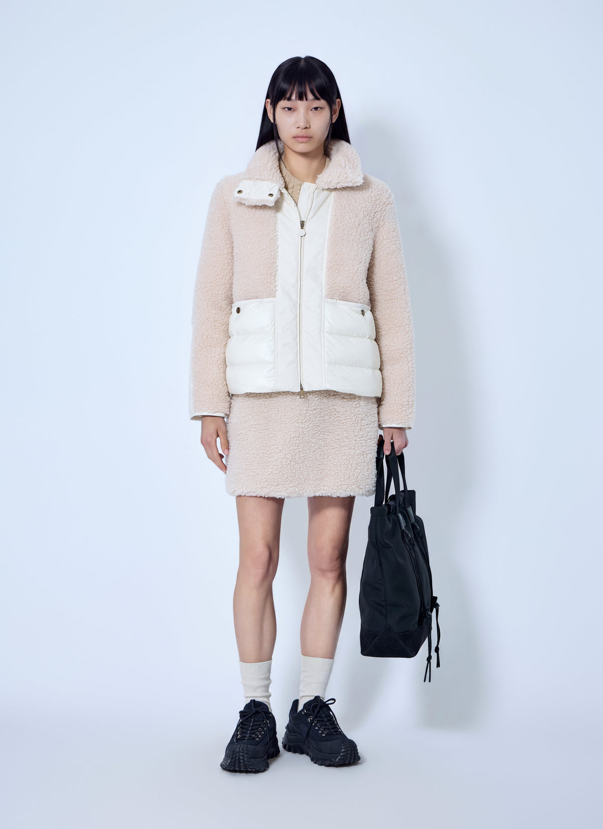 Moncler Women Teddy Mini Skirt