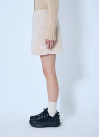 Moncler Women Teddy Mini Skirt