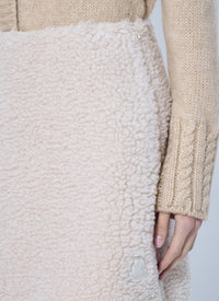 Moncler Women Teddy Mini Skirt