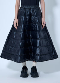 Moncler Women A-Line Down Midi Skirt