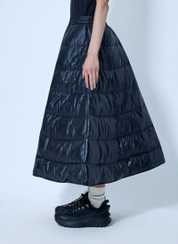 Moncler Women A-Line Down Midi Skirt