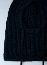 Moncler Moncler Women Cable Knit Balaclava