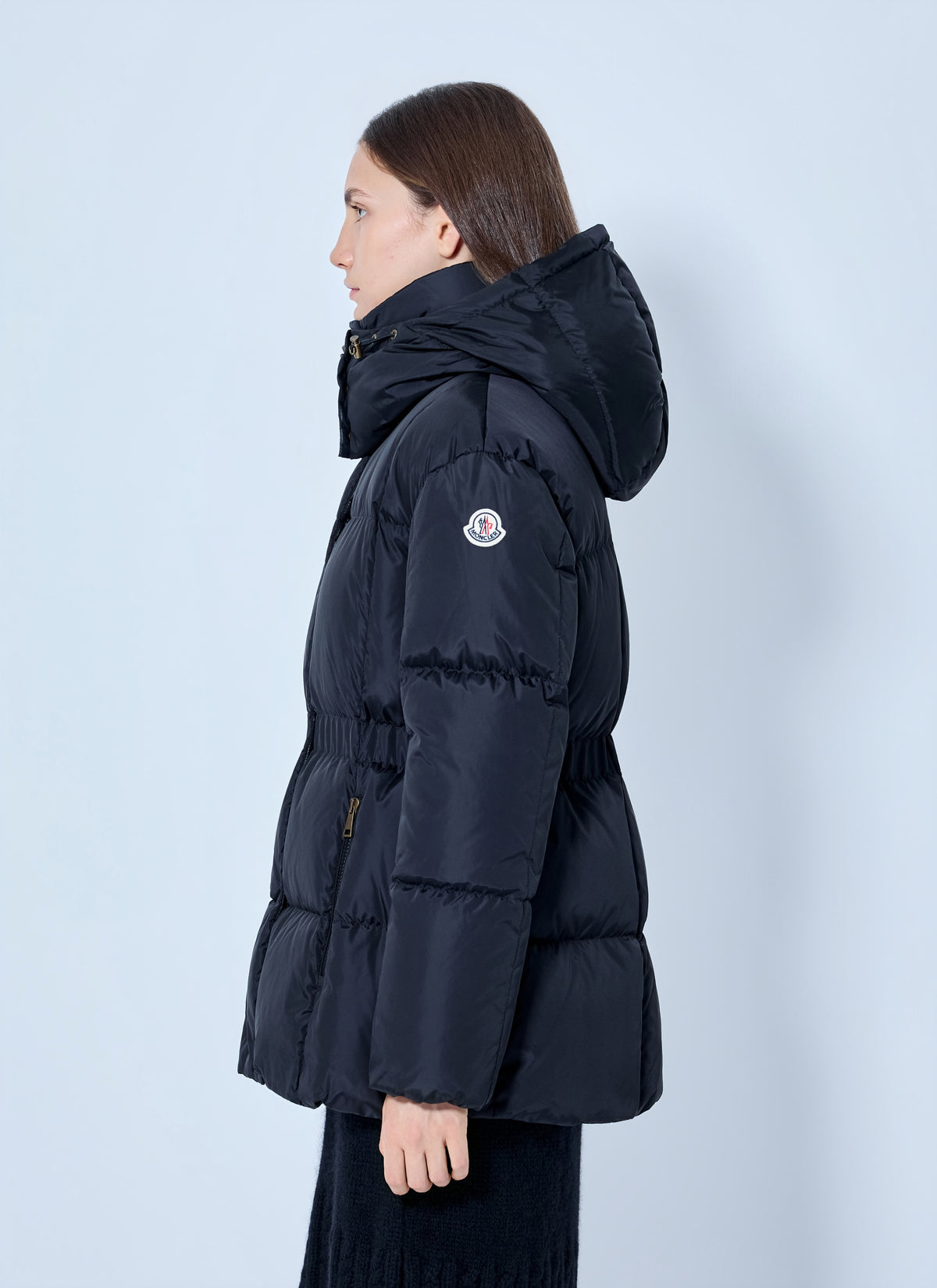 Moncler Women Agneux Hooded Short Down Jacket