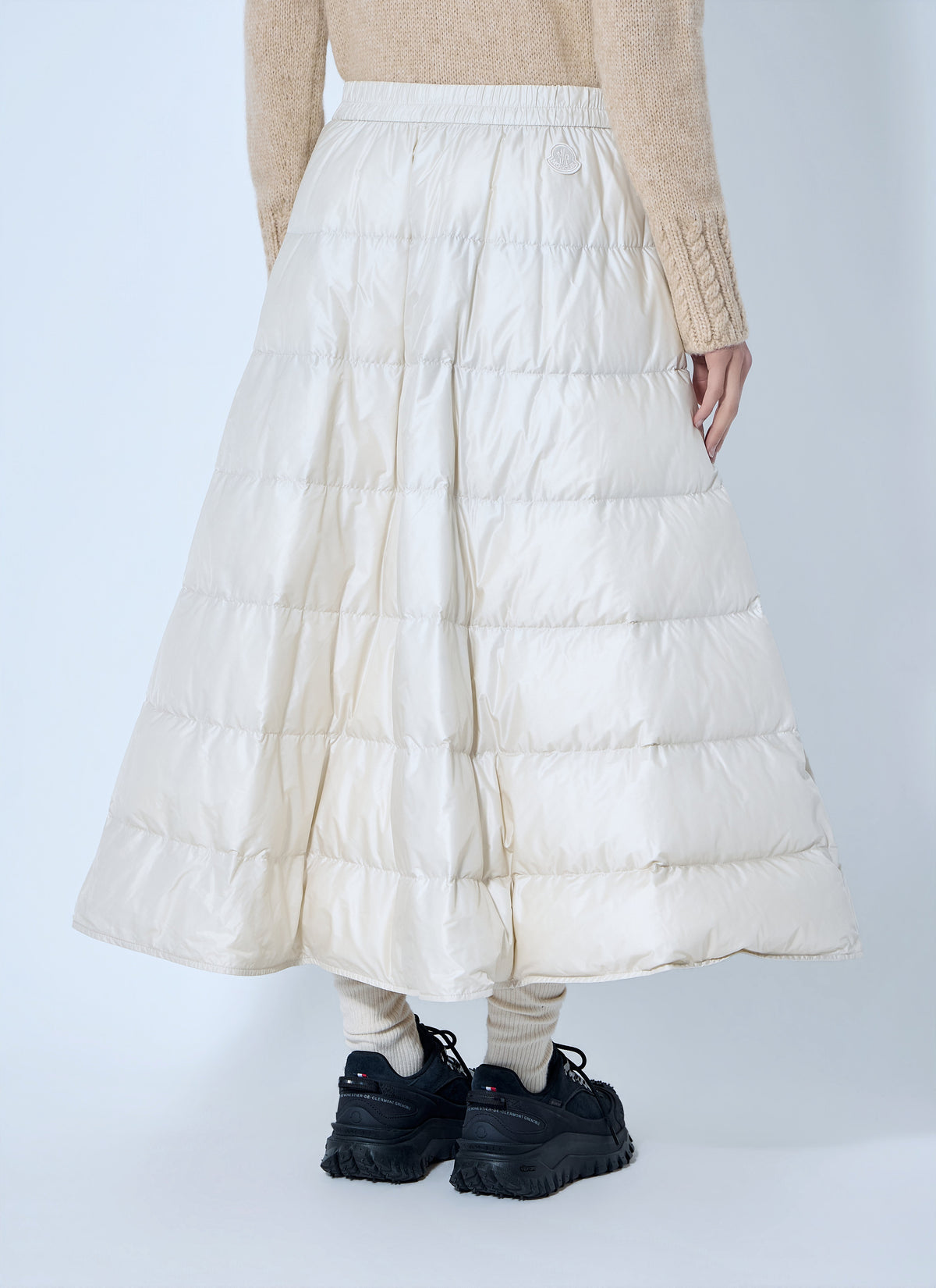 Moncler Moncler Women A-Line Down Midi Skirt
