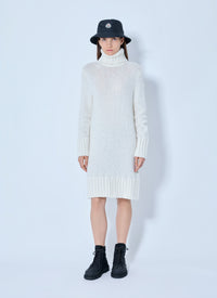 Moncler Moncler Women Turtleneck Knit Dress