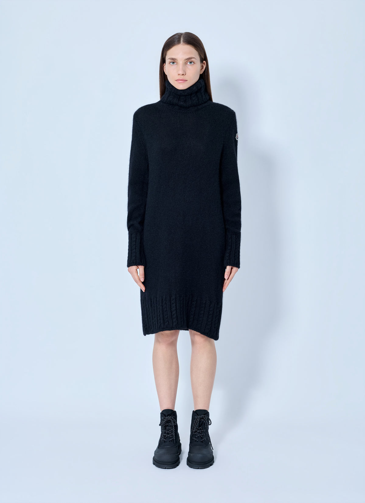 Moncler Women Turtleneck Knit Dress