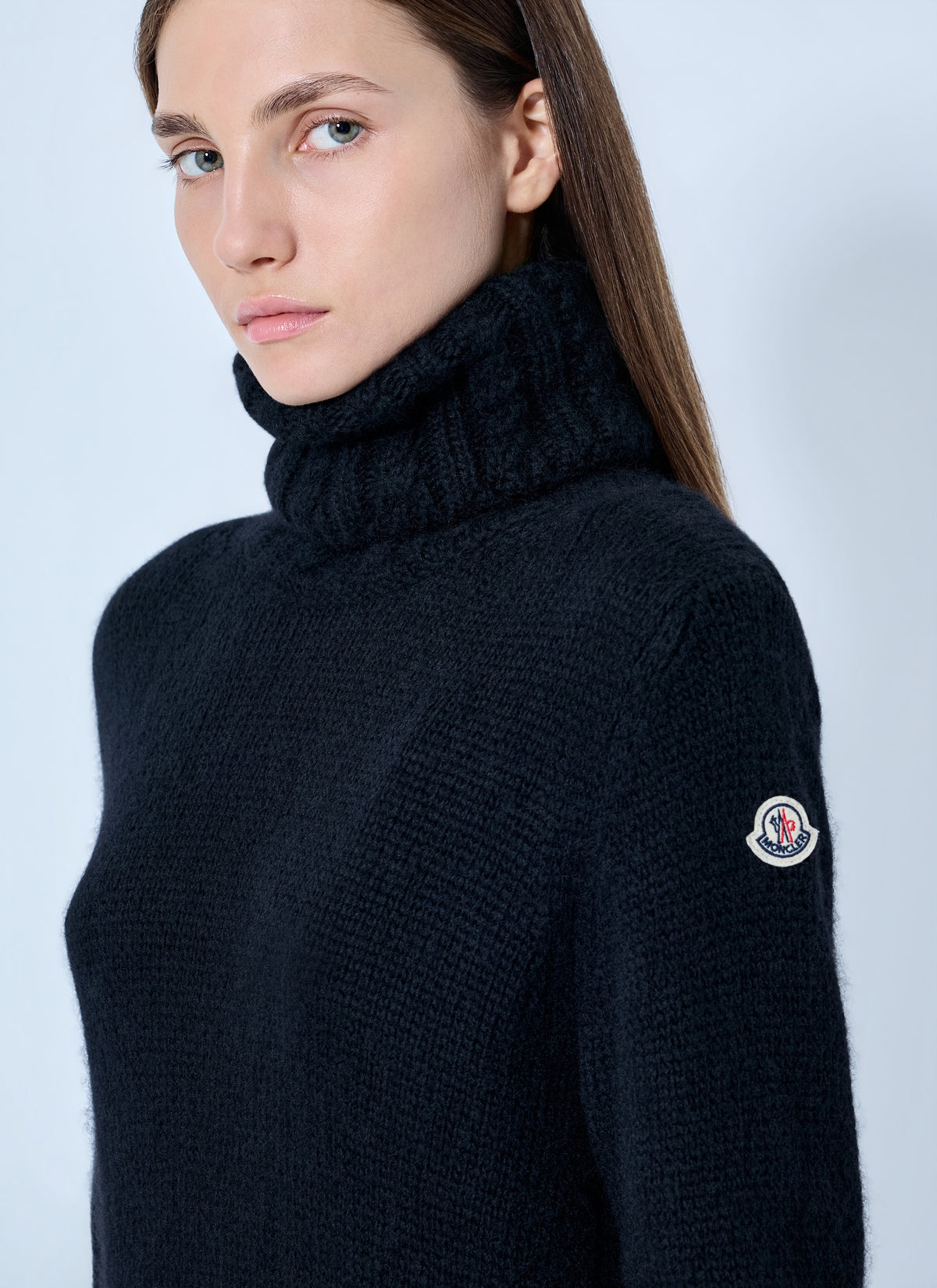 Moncler Women Turtleneck Knit Dress