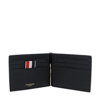 Thom Browne Thom Browne Men Money Clip Wallet With Inner Logo
