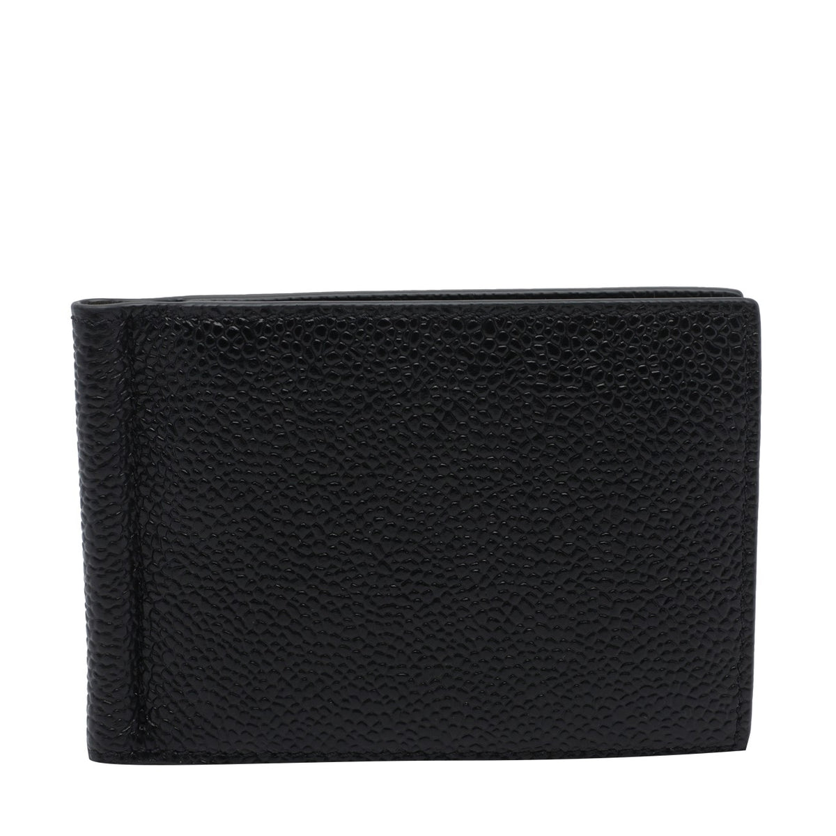 Thom Browne Thom Browne Men Money Clip Wallet With Inner Logo