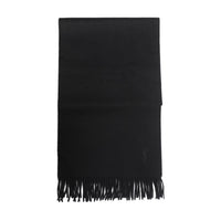 Saint Laurent Men Monogram Logo Scarf