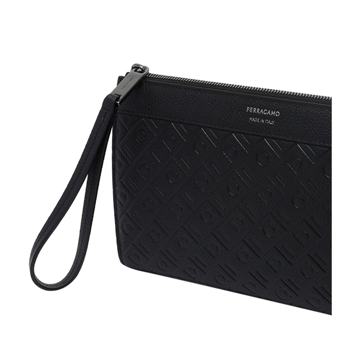 Ferragamo Ferragamo Men Monogram Pouch