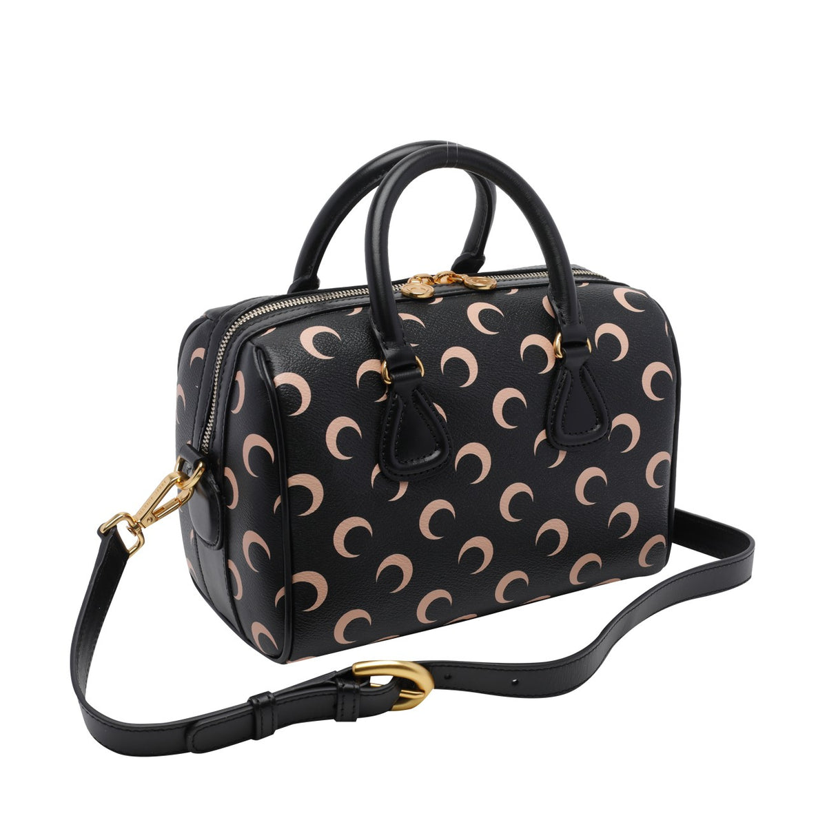 Marine Serre Marine Serre Women Moon Canvas Strike Handbag