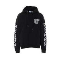 Off White Men Motion Arrow Skate Hoodie