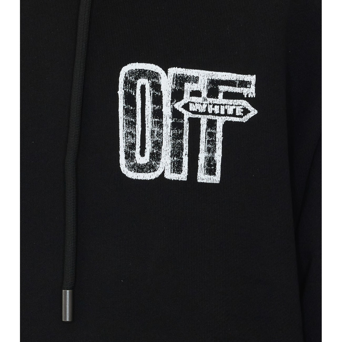 Off White Men Motion Arrow Skate Hoodie
