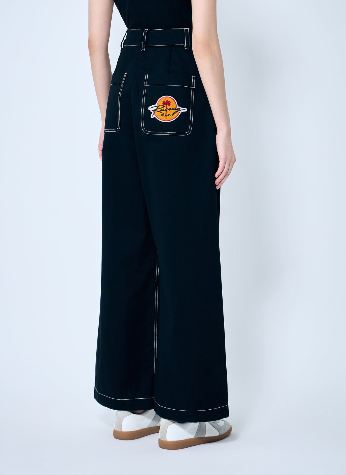 8 Moncler Palm Angels 8 Moncler Palm Angels Women Wide-Leg Pants