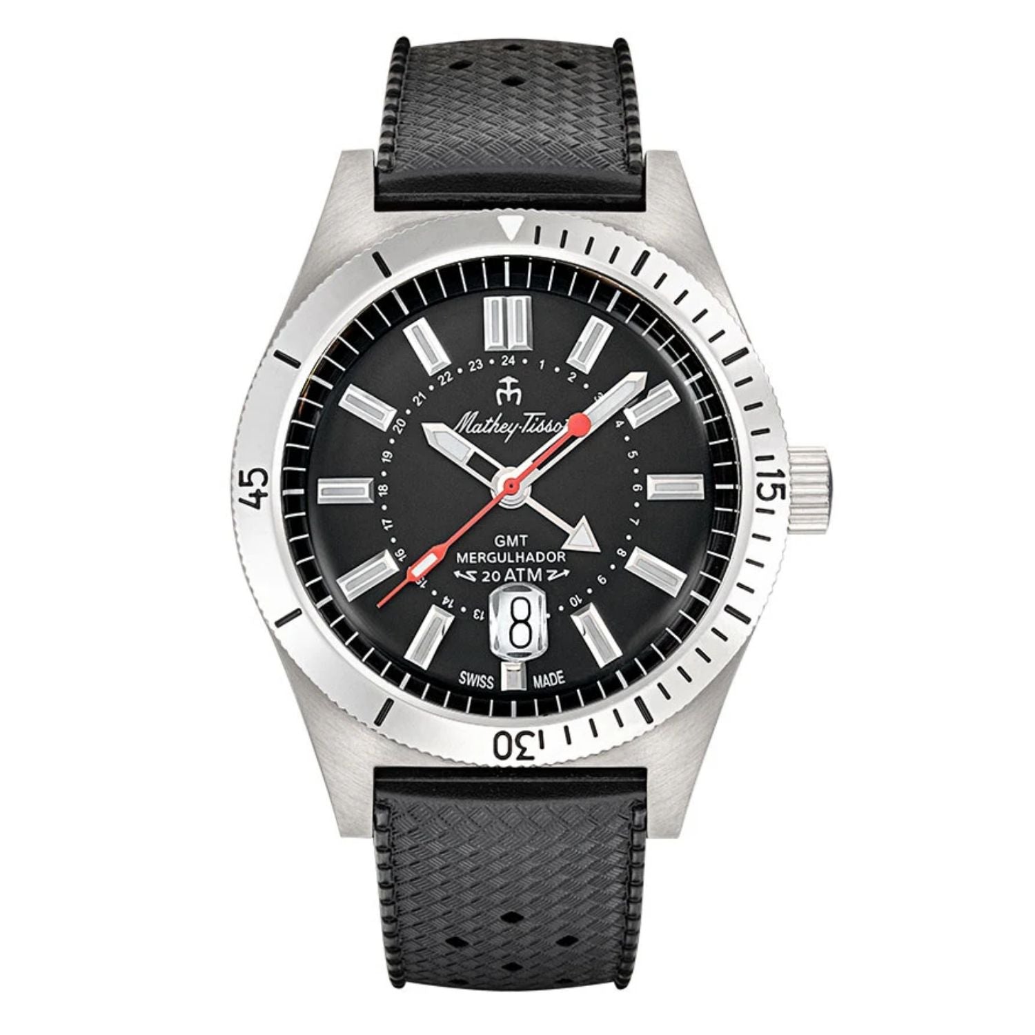 Tissot Tissot Men's Mergulhador Black Dial Watch - MRGAN
