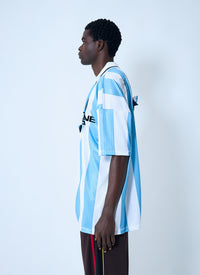 Martine Rose Men Logo Motif Football Top