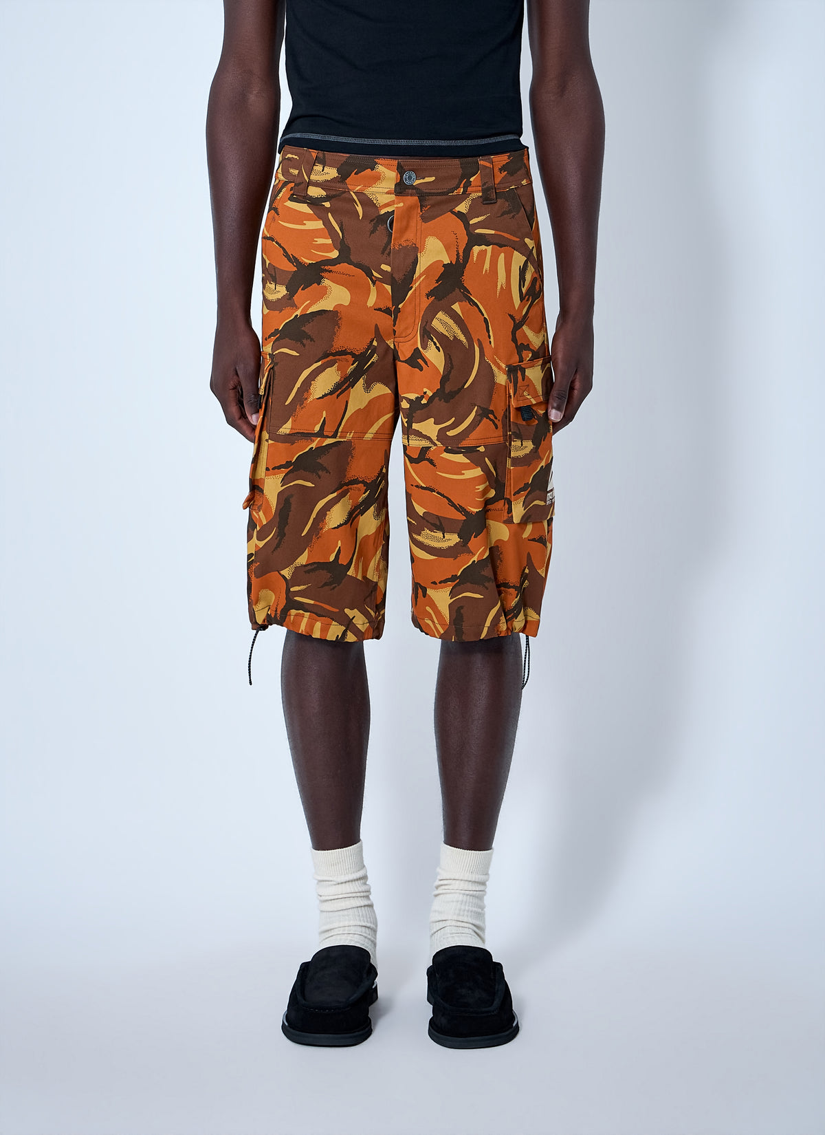 Martine Rose Men Printed Cargo Shorts