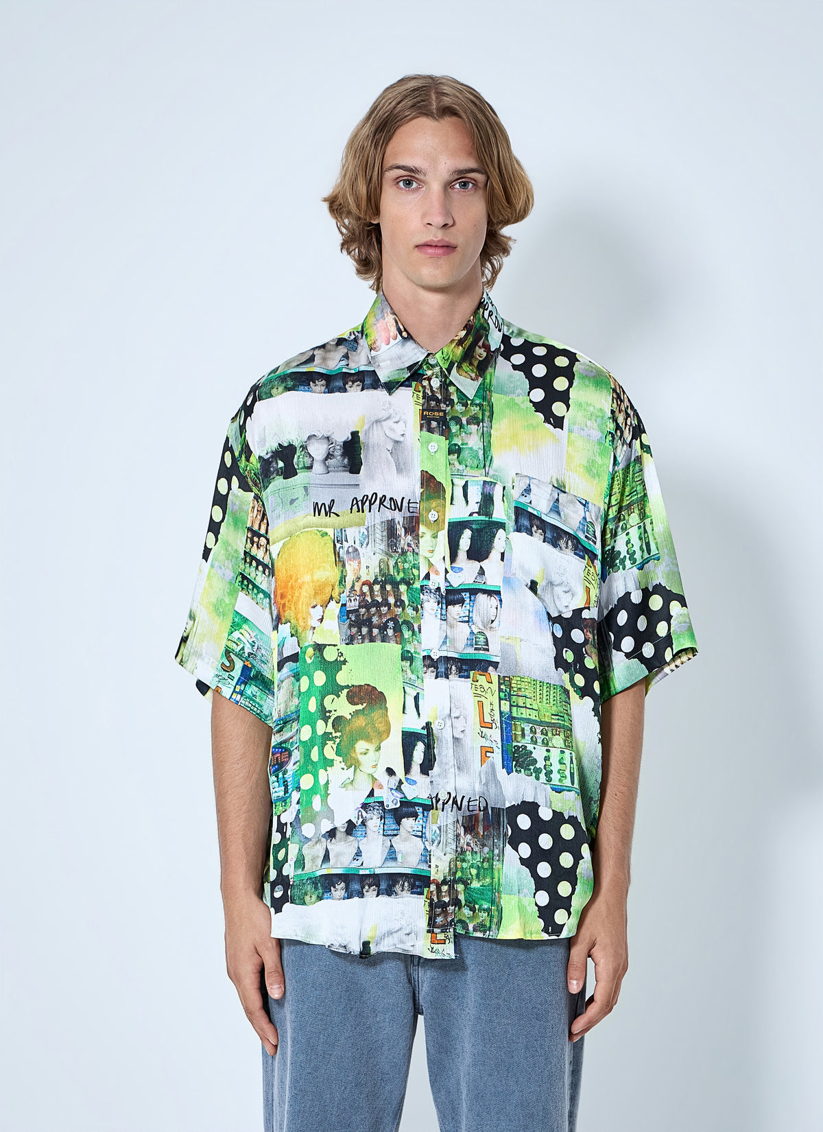 Martine Rose Martine Rose Men Boxy Wrap Shirt