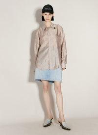 Martine Rose Martine Rose Women Narrow Front Mini Skirt