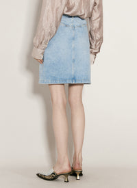 Martine Rose Martine Rose Women Narrow Front Mini Skirt