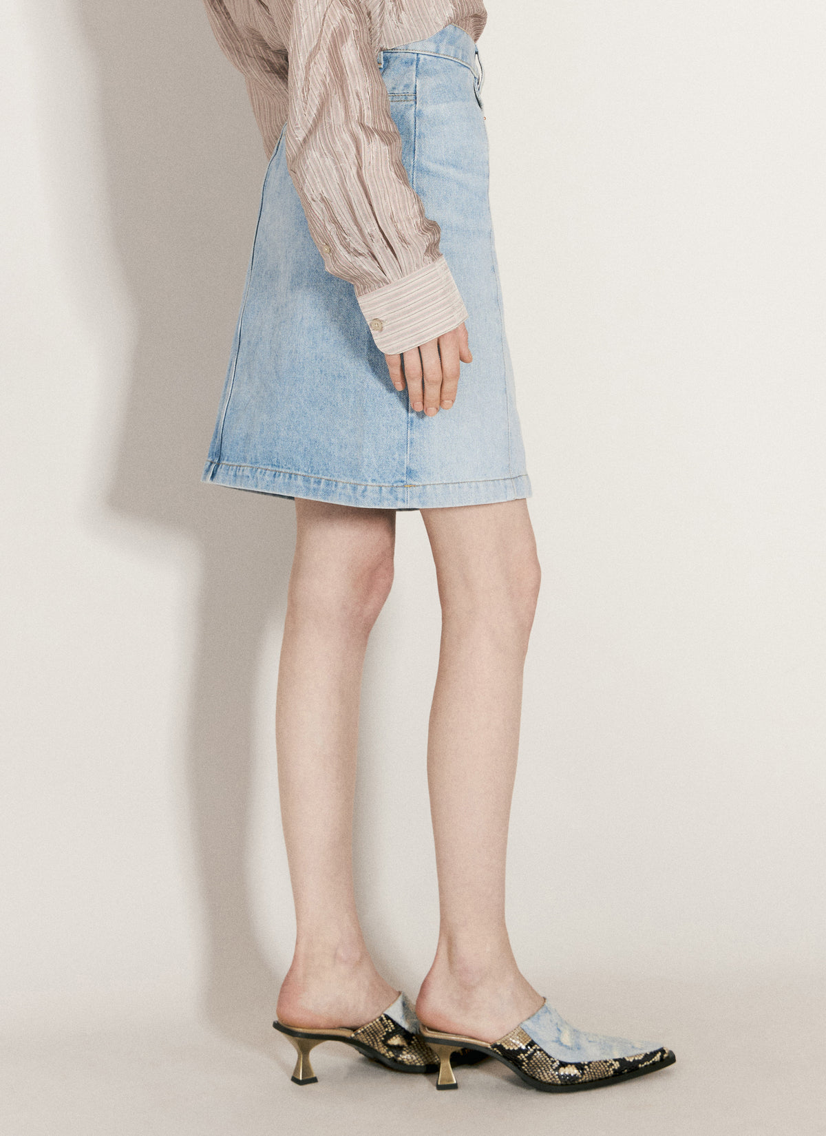 Martine Rose Martine Rose Women Narrow Front Mini Skirt