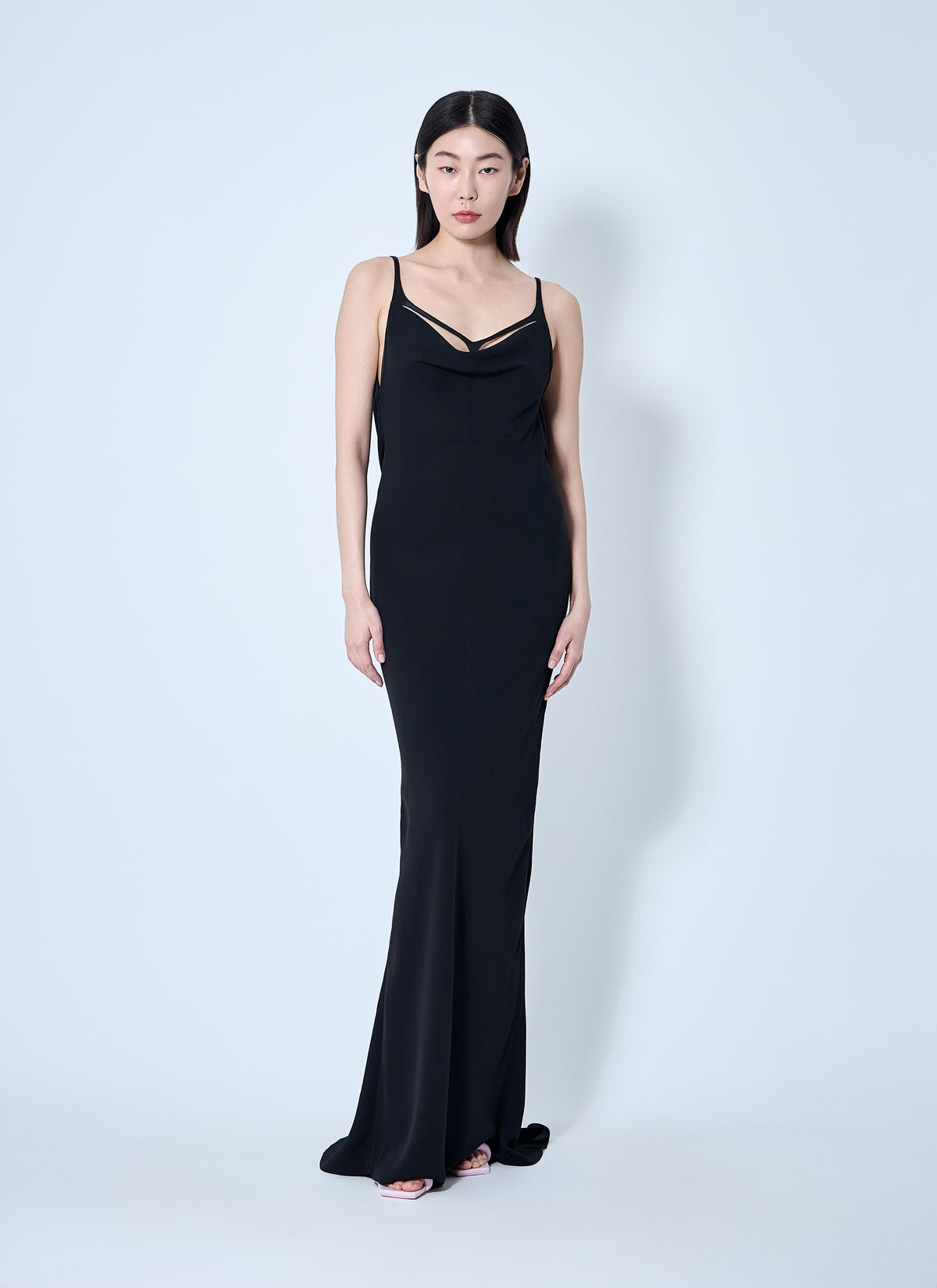 Mugler Mugler Women Crepe Maxi Dress