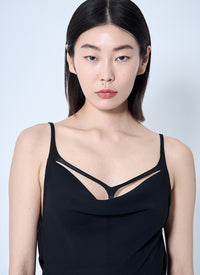 Mugler Mugler Women Crepe Maxi Dress