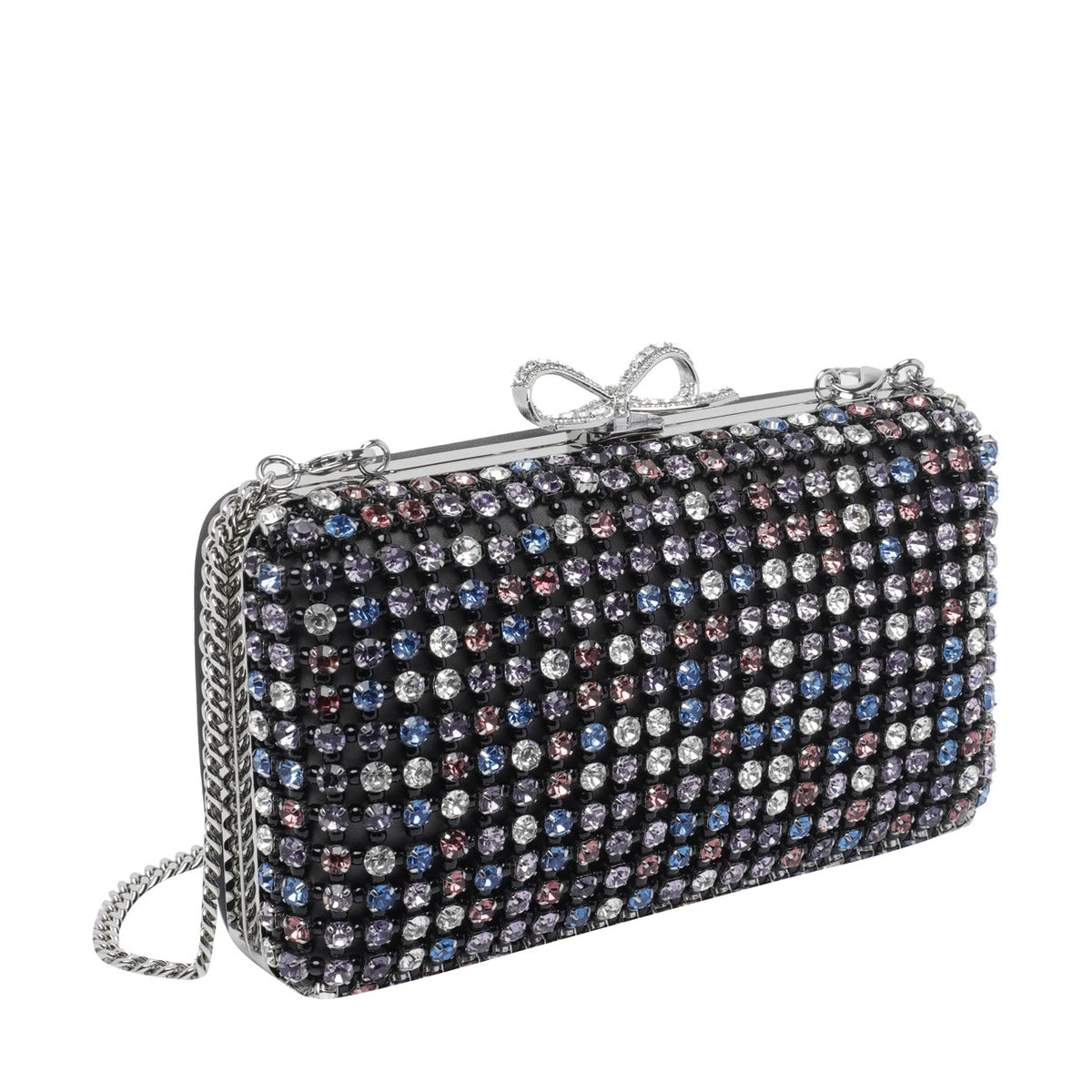 Self Portrait Women Multi Crystal Clutch