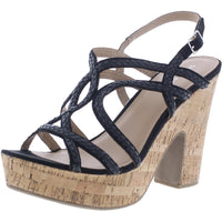 Nadiya Womens Woven Dress Sandals