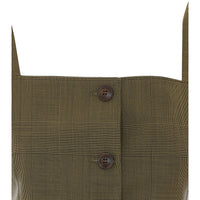 Max Mara Max Mara Women Mxmbacca Prince Of Wales Wool Vest
