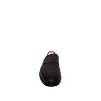Brunello Cucinelli Mens Penny Woven Loafers In Brown