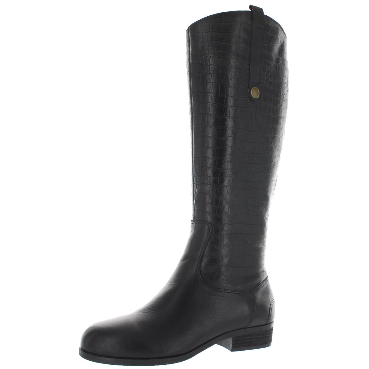 Array Womens Derby Leather Knee-High Riding Boots