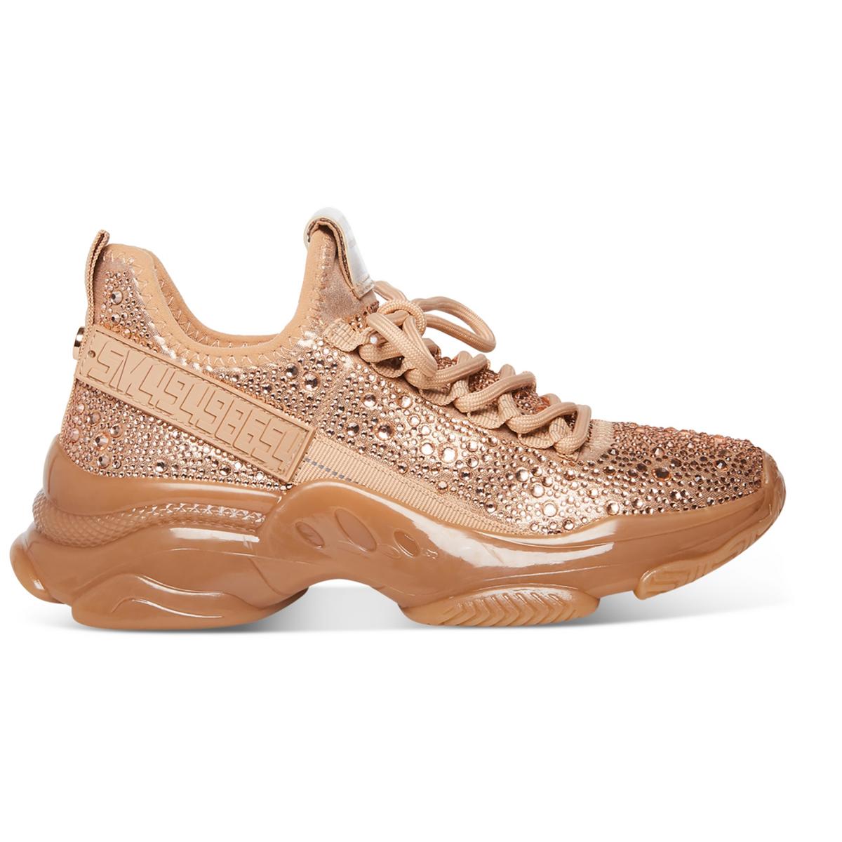 Maxima Womens Embellished Low Top Casual and Fashion Sneakers