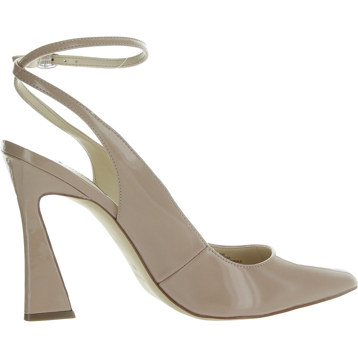 Tabita Womens Buckle Pointed Toe Slingback Sandals
