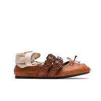 Miu Miu Miu Miu Women Nappa And Calf Leather Ballets