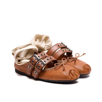 Miu Miu Miu Miu Women Nappa And Calf Leather Ballets