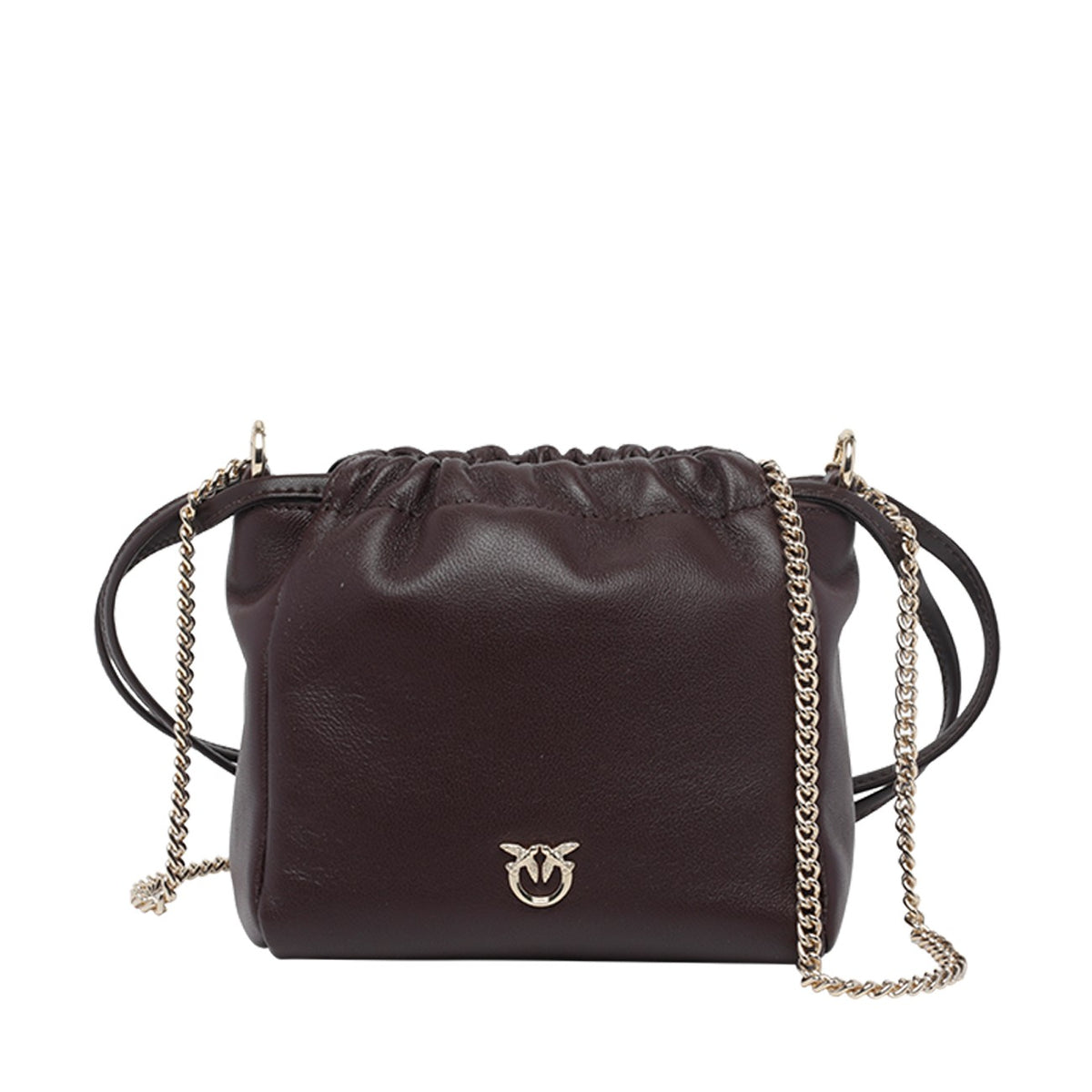 Pinko Pinko Women Nappa Flower Shoulder Bucket Bag