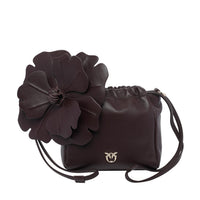 Pinko Pinko Women Nappa Flower Shoulder Bucket Bag
