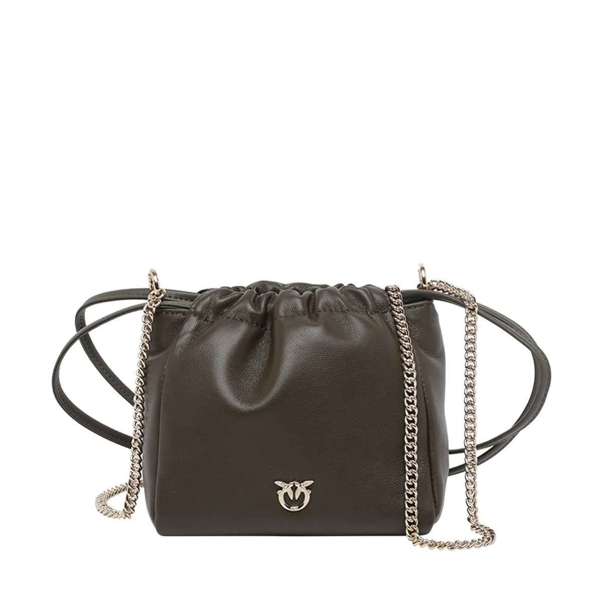 Pinko Pinko Women Nappa Flower Shoulder Bucket Bag
