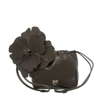 Pinko Pinko Women Nappa Flower Shoulder Bucket Bag