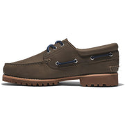 Authentic Mens Leather Lace-Up Boat Shoes